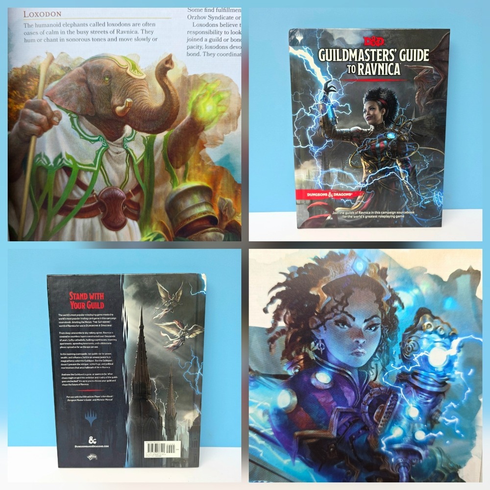 Guildmaster's Guide to Ravnica 5e 2018 Dungeons & Dragons Hardcover